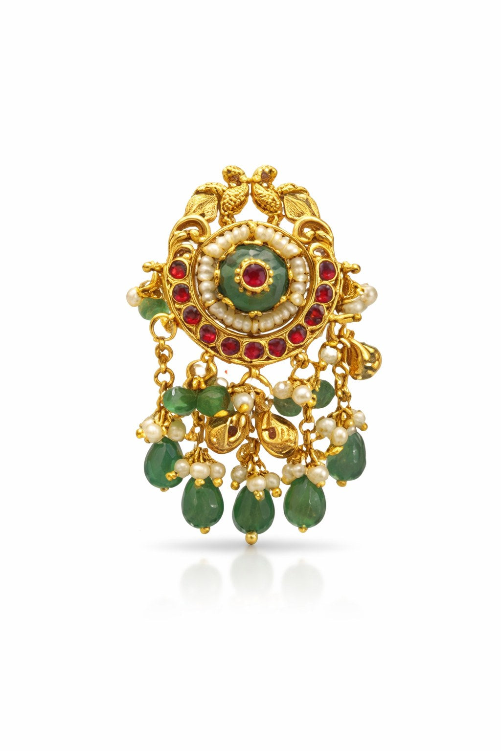 Temple Charm South Gold Ring