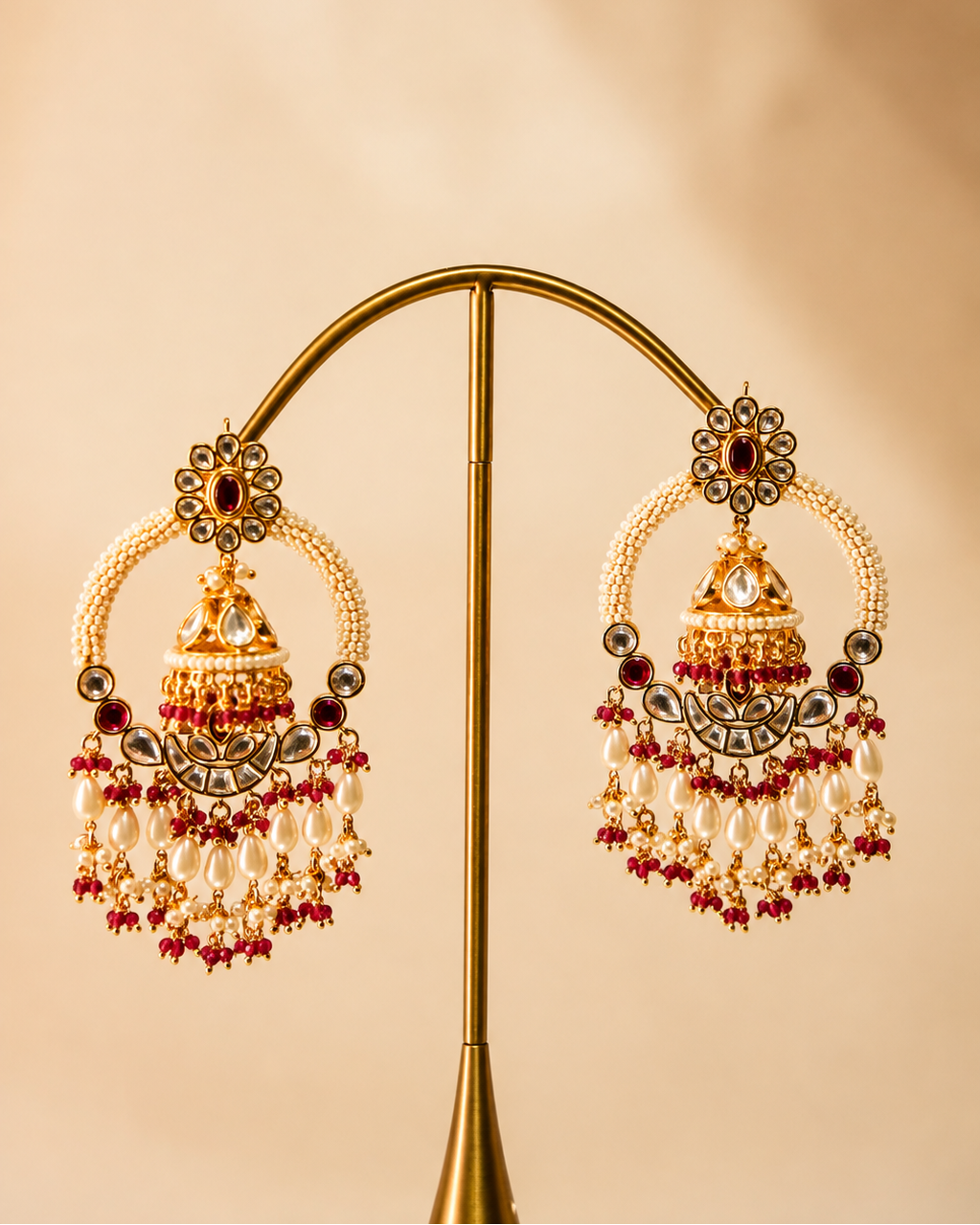 Rose Gold Chandbali