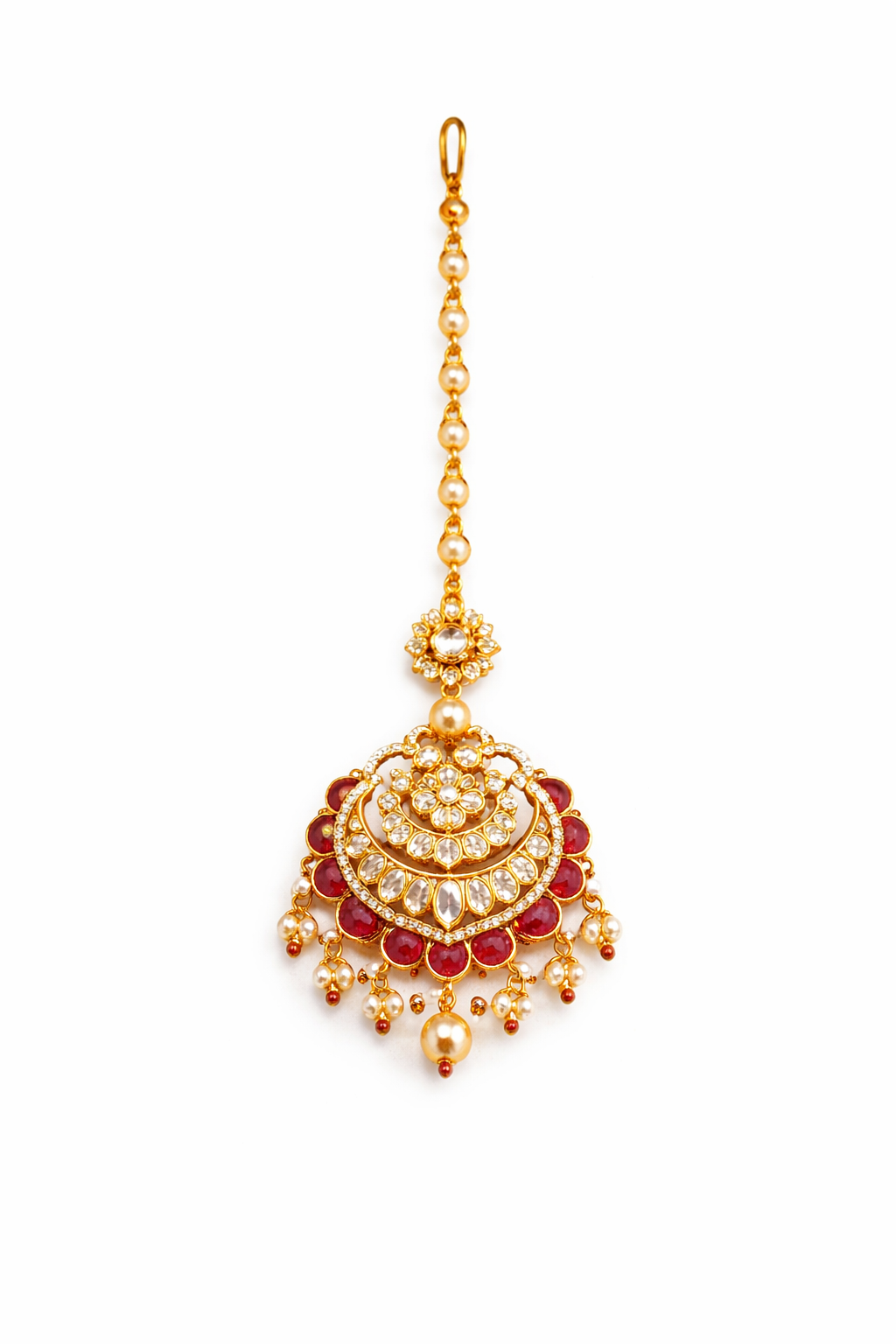 Royal Ruby Victorian Bridal Set