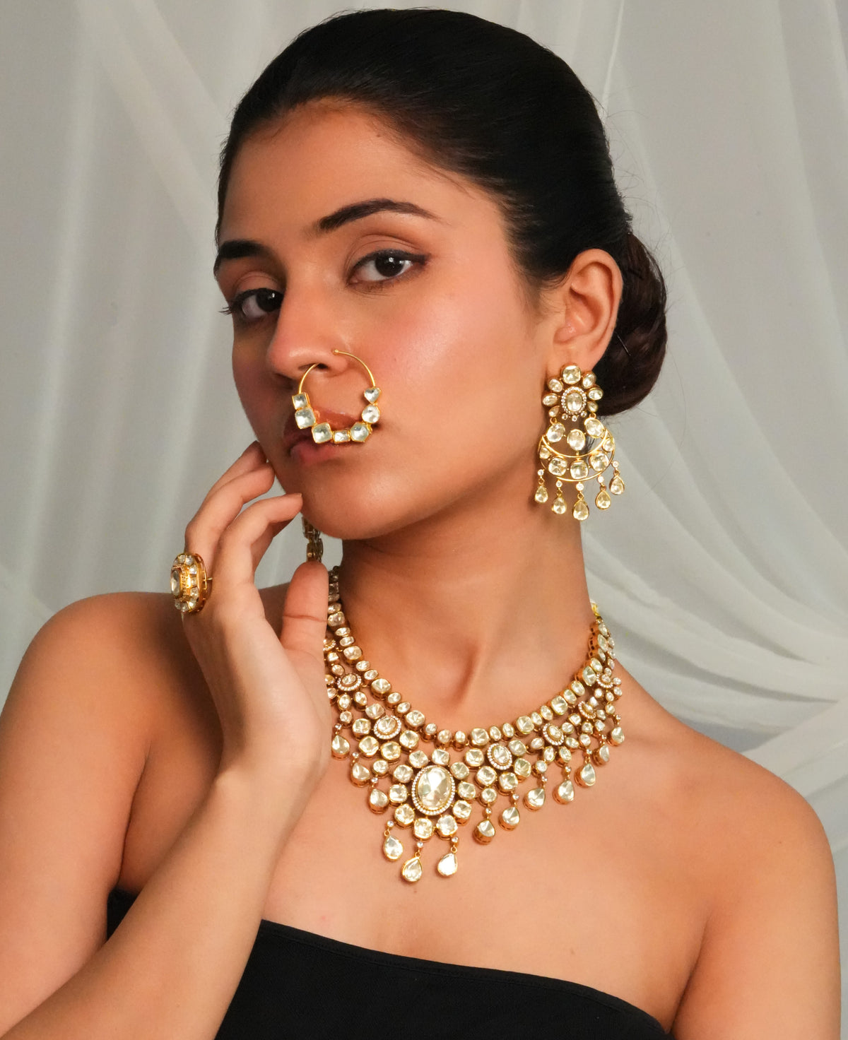 Timeless ethnic nose ring