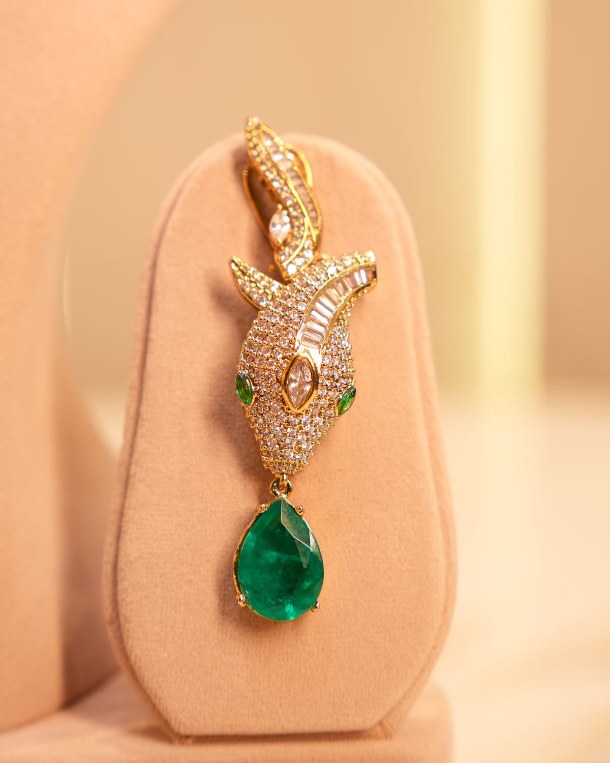 Sabyasachi-Inspired Gilded Ibex Necklace Set