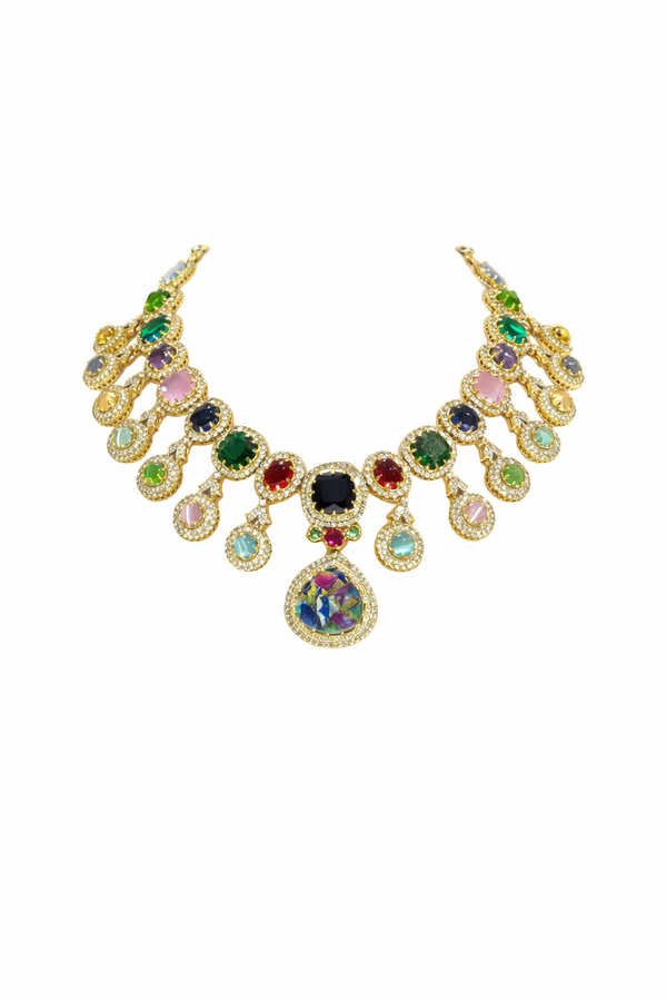 Royal Multi-Stone Victorian Set