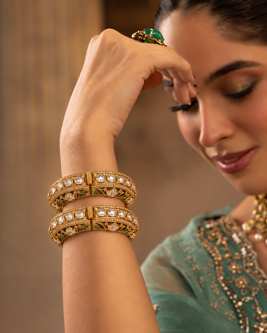 Imperial Filigree Victorian Statement Bangle