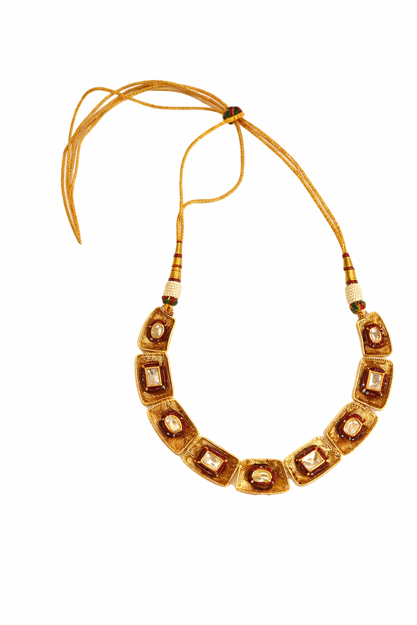 Classic Square Polki Festive Set