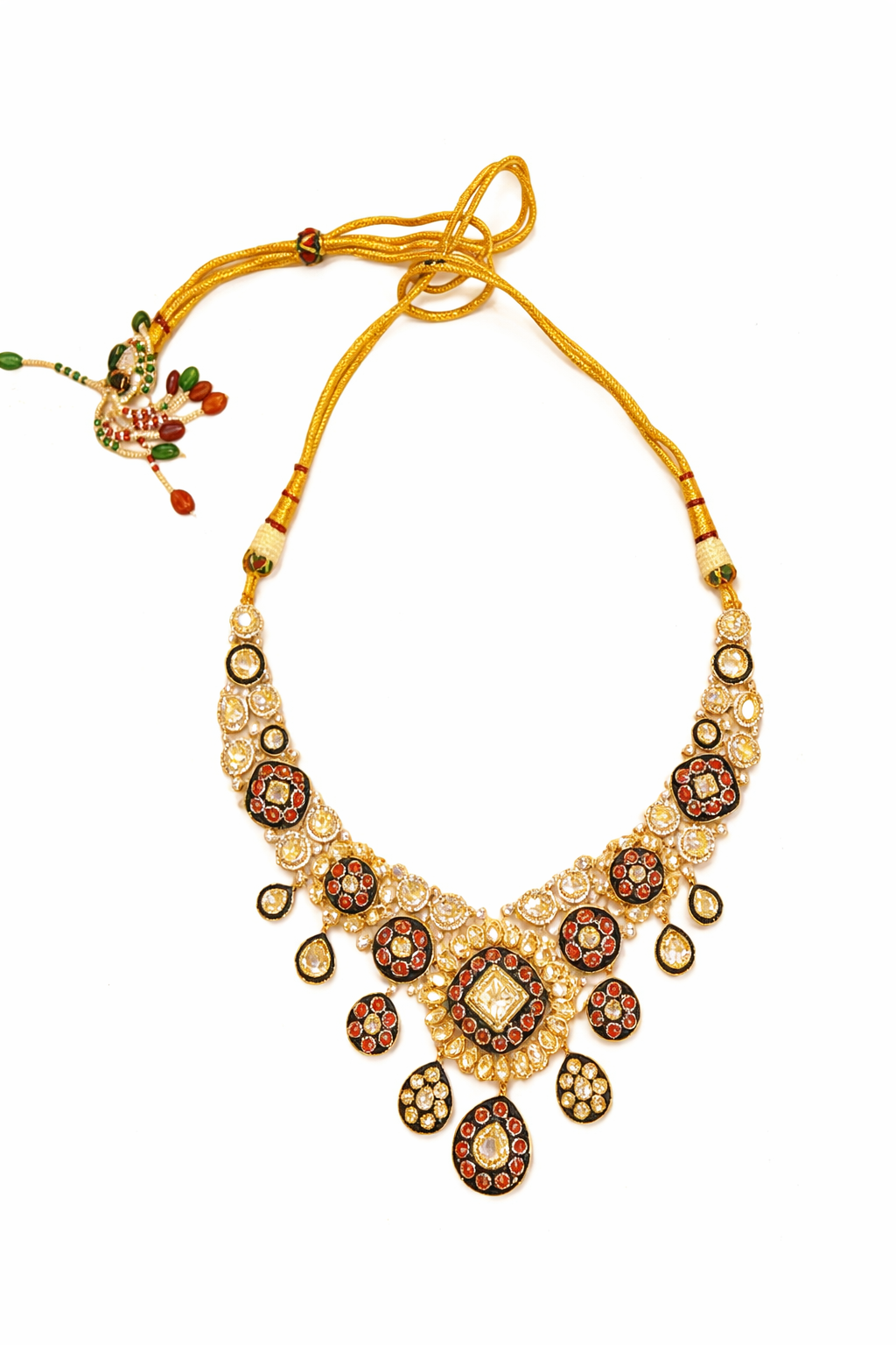 Rani Heritage Kundan Meenakari Set
