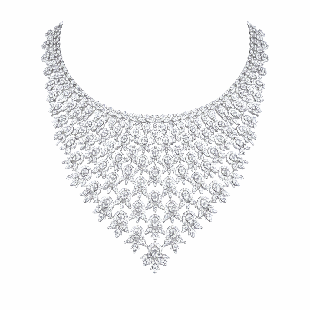 Royal Bridal American Diamond Set