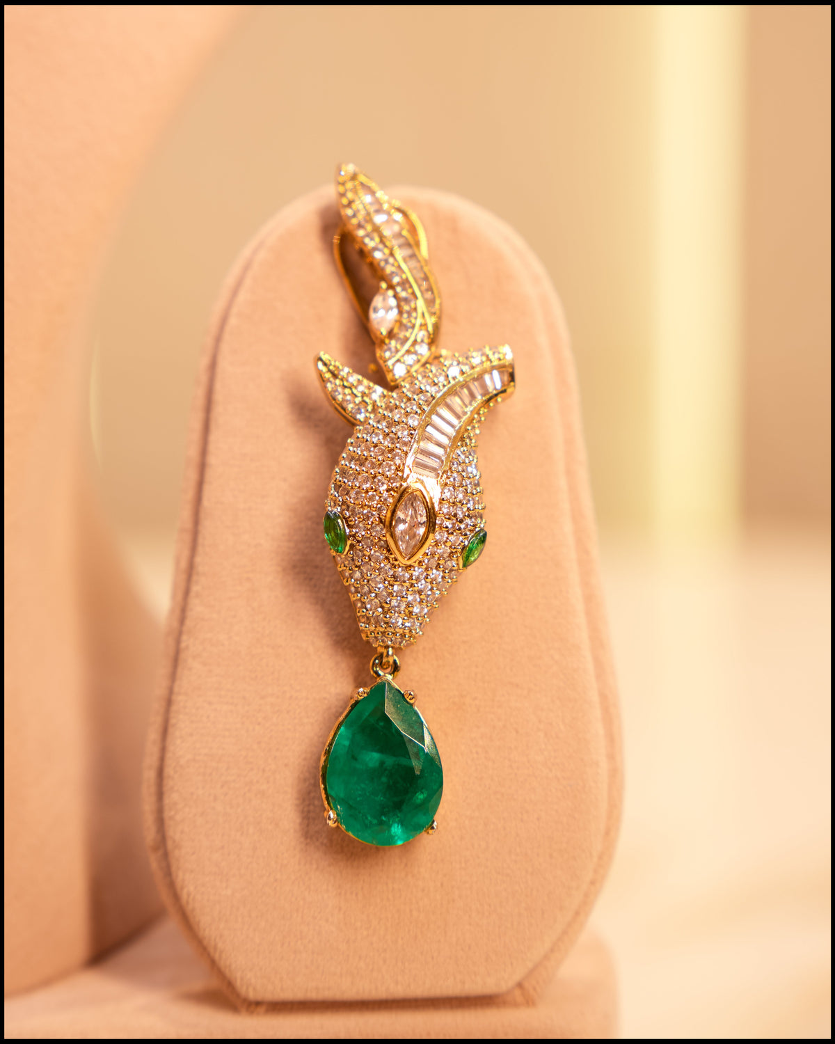 Sabyasachi-Inspired Gilded Ibex Necklace Set
