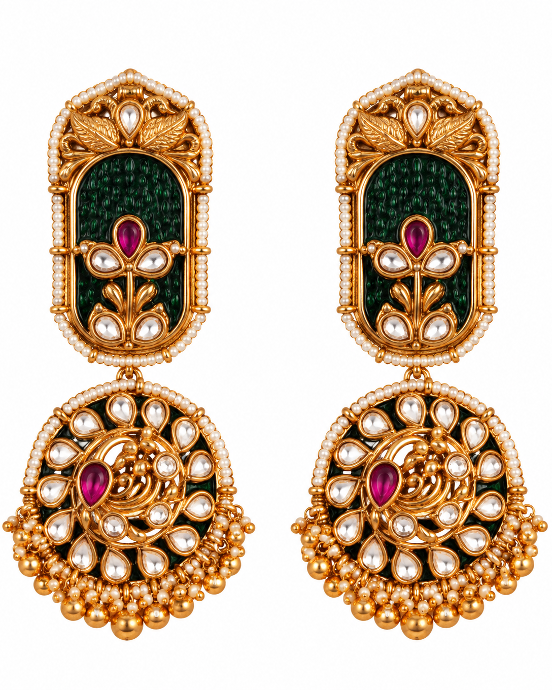 Temple Beads South Gold Set