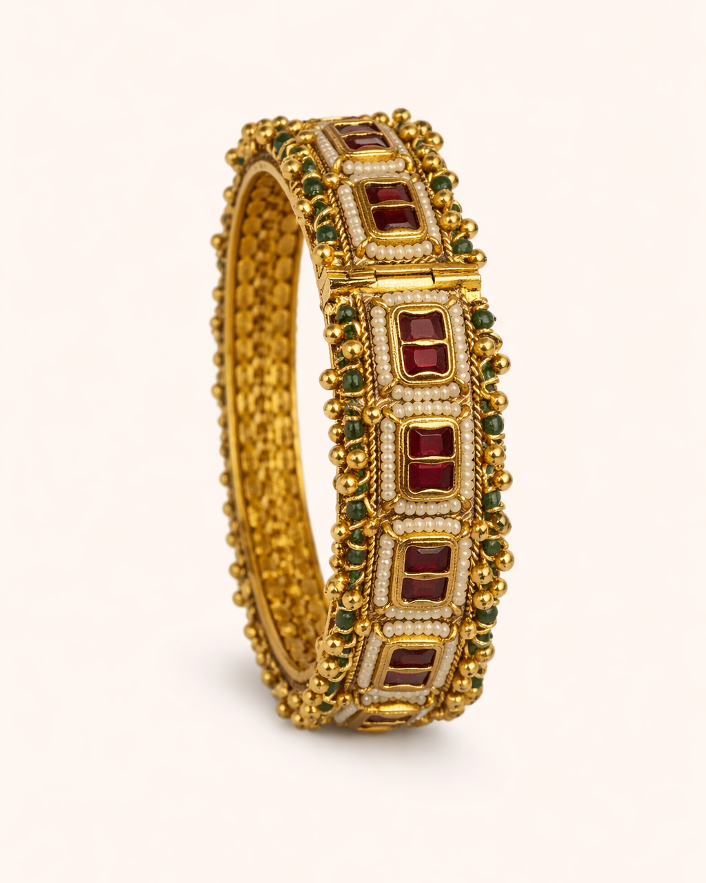 Royal Temple South Gold Bangles