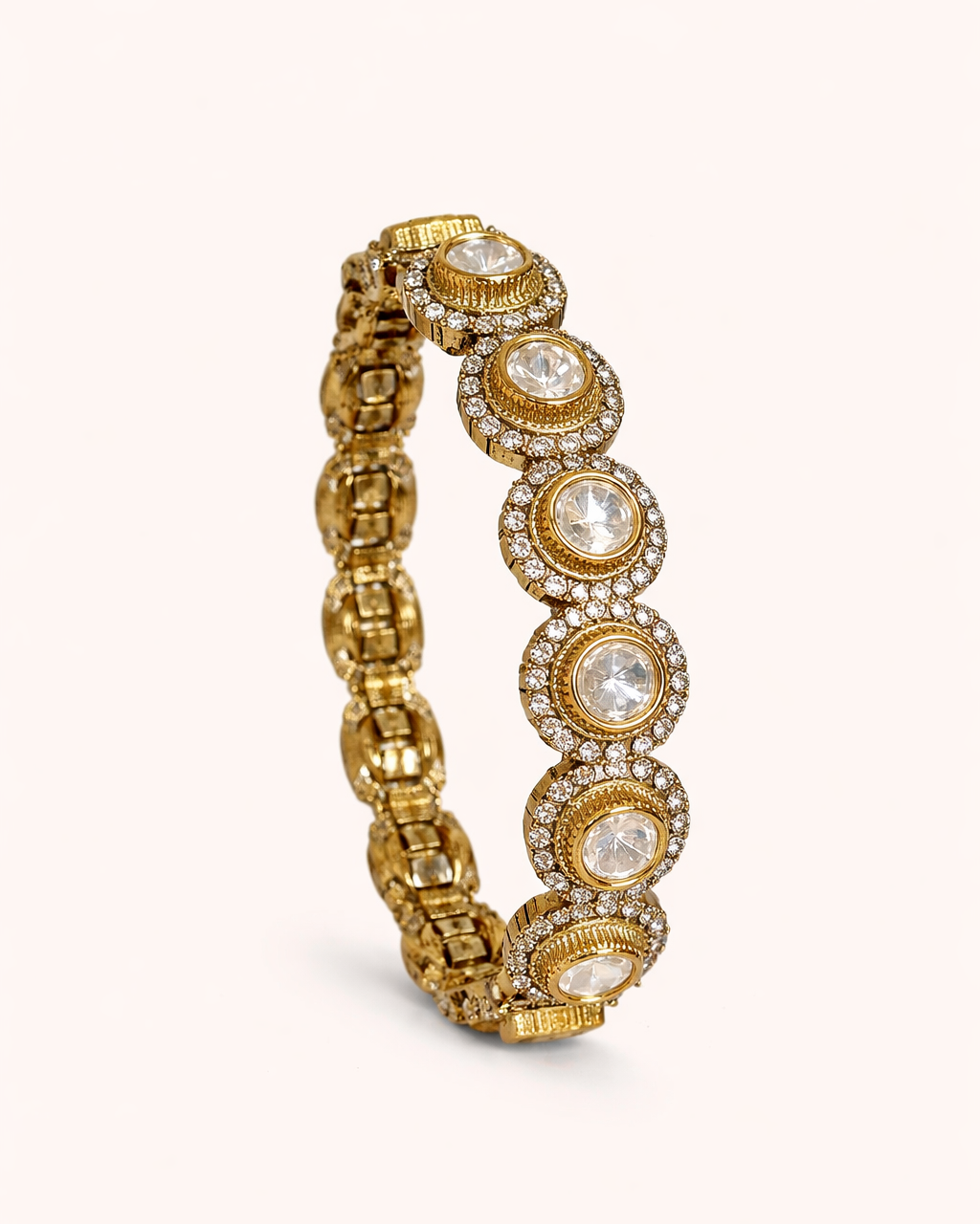 Heritage Halo Victorian Statement Bangles